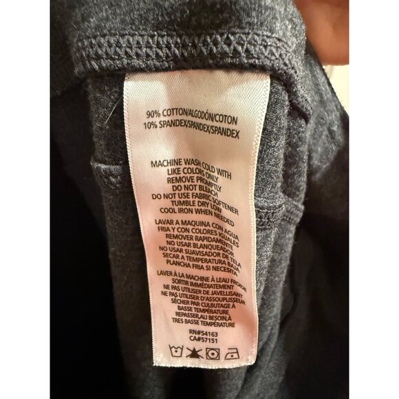 Calvin Klein Performance Stretch Joggers With Pockets L/G Charcoal Gray - Picture 6 of 8